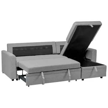 3-seters sofa Nassjo venstrevendt - Grå - Møbler - Sofaer - Sovesofaer - Langsgående sovesofa