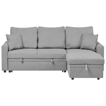 3-seters sofa Nassjo venstrevendt - Grå - Møbler - Sofaer - Sovesofaer - Langsgående sovesofa
