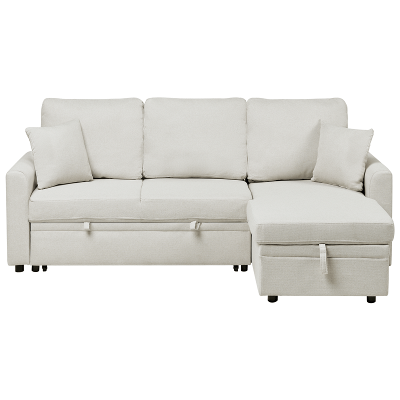 3-seters sofa Nassjo venstrevendt, Lys beige