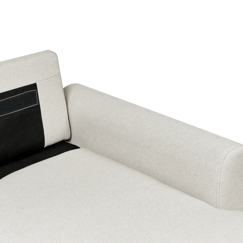 3-seters sofa Nassjo venstrevendt - Lys beige - Møbler - Sofaer - Sovesofaer - Langsgående sovesofa