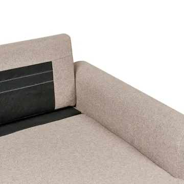 3-seters sofa Nassjo venstrevendt - Lys brun - Møbler - Sofaer - Sovesofaer - Langsgående sovesofa