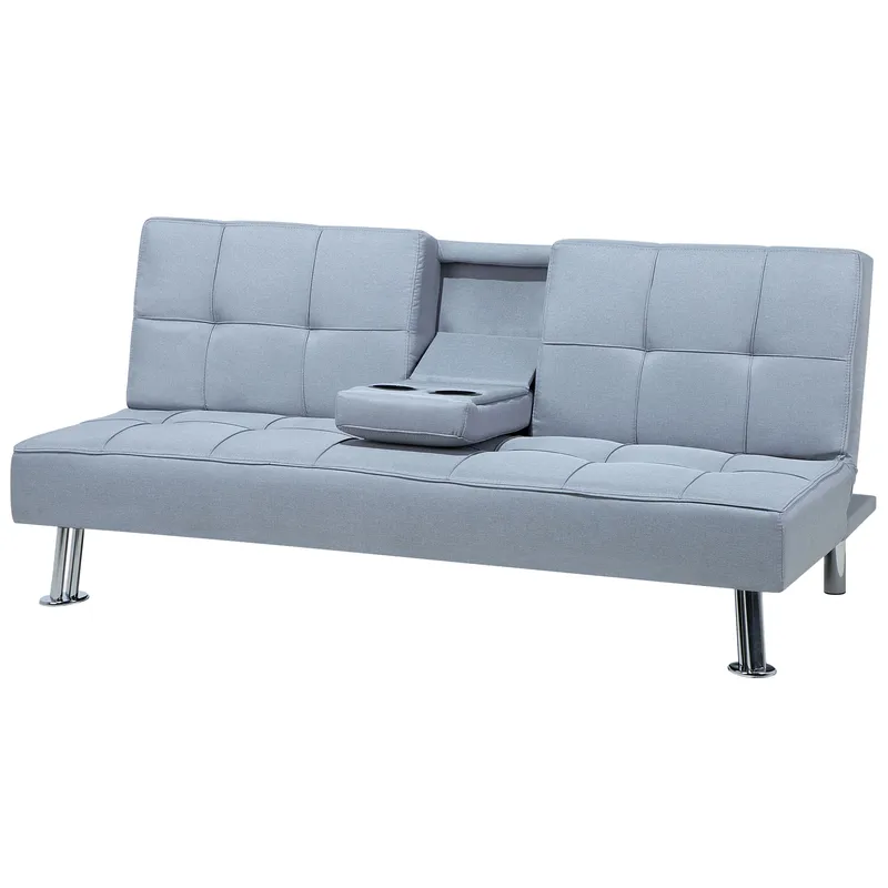 3-seters sofa Roxen - Lysegrå - Møbler - Sofaer - Sovesofaer - 3 seters sovesofa