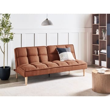 3-seters sofa Siljan - Gullbrunt, lyst tre - Møbler - Sofaer - Sovesofaer - 3 seters sovesofa