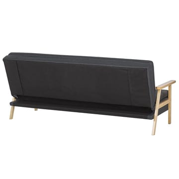 3-seters sofa Tjorn - Mørk grå, lyst tre - Møbler - Sofaer - Sovesofaer - Futon - Futon sofa