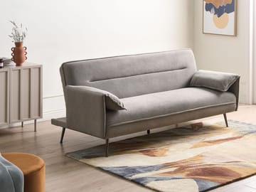 3-seters sofa Vayla - Grå - Møbler - Sofaer - Sovesofaer - 3 seters sovesofa