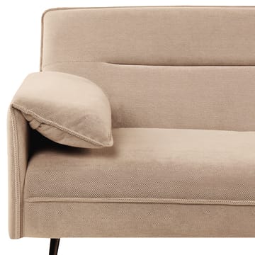 3-seters sofa Vayla - Lysebrun - Møbler - Sofaer - Sovesofaer - 3 seters sovesofa