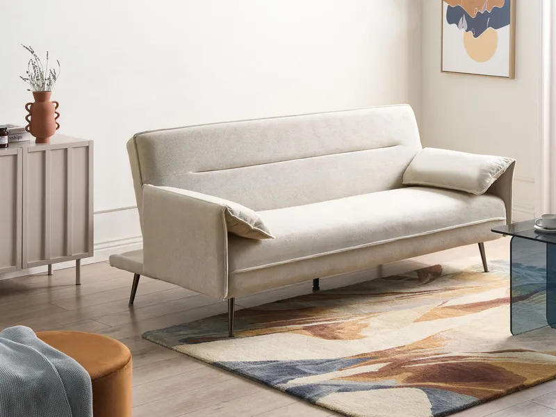 3-seters sofa Vayla - Off-White - Møbler - Sofaer - Sovesofaer - 3 seters sovesofa