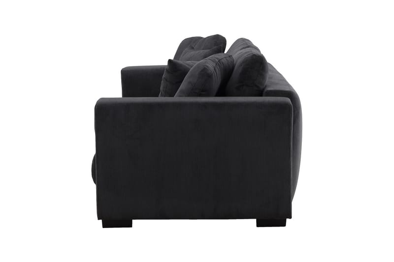 3-seters sofa Venture Home Bellman Mørkegrå 250 x 95 x 78 - mørkegrå - Møbler - Sofaer - Sovesofaer - Forovervendt sovesofa
