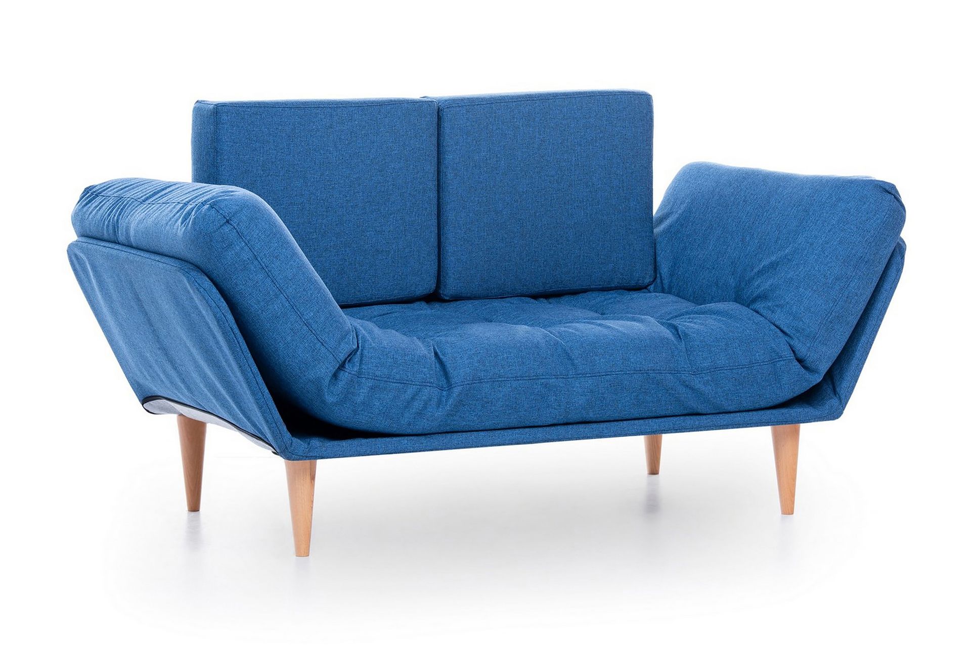 3-seter Sovesofa Aitze - Blå - Møbler - Sofaer - Sovesofaer - 3 seters sovesofa