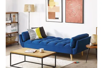 3-seters Sovesofa seng Lutarp - Blå - Møbler - Sofaer - Sovesofaer - 3 seters sovesofa