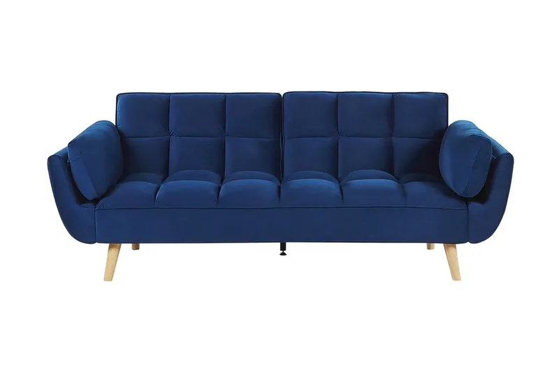 3-seters Sovesofa seng Lutarp, Fløyel/Mørkeblå