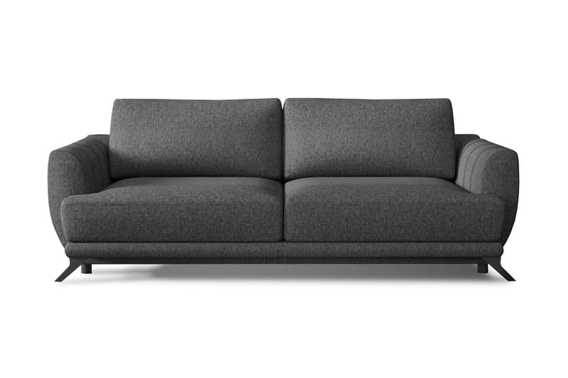 3-sits Sovesofa Megisti - Mørkegrå - 3 seters sovesofa