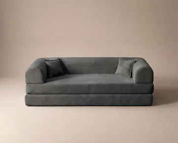 3-seters sovesofa Atelier Del Sofa Legom Eco (190 x 90 x 25 cm) Antrasitt - Møbler - Sofaer - Sovesofaer - 3 seters sovesofa