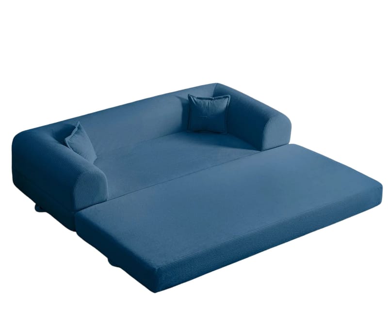 3-seters sovesofa Atelier Del Sofa Legom Eco (190 x 90 x 25 cm) Blå - Møbler - Sofaer - Sovesofaer - 3 seters sovesofa