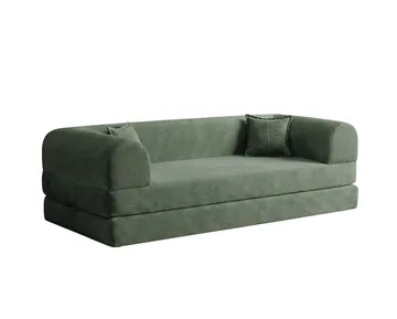 3-seters sovesofa Atelier Del Sofa Legom Eco (190 x 90 x 25 cm) Grønn - Møbler - Sofaer - Sovesofaer - 3 seters sovesofa