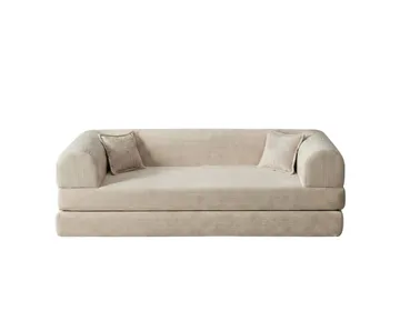 3-seters sovesofa Atelier Del Sofa Legom Eco (190 x 90 x 25 cm) Krem