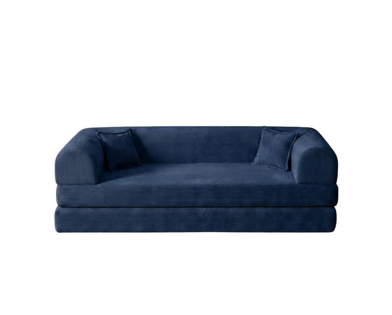 3-seters sovesofa Atelier Del Sofa Legom Eco (190 x 90 x 25 cm) Marineblå