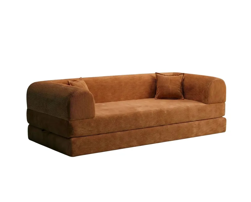 3-seters sovesofa Atelier Del Sofa Legom Eco (190 x 90 x 25 cm) Oransje