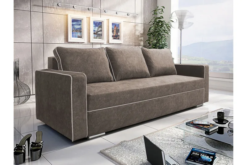 Beno Sovesofa 230x92x91 cm - Møbler - Sofaer - Sovesofaer - 3 seters sovesofa