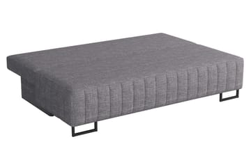 Bonsall 3-seter Sovesofa 146x200 cm med Oppbevaring i Stoff - Grå - Møbler - Sofaer - Sovesofaer - 3 seters sovesofa