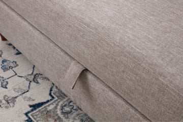Braneles Sovesofa 3-seter - Beige - Møbler - Sofaer - Sovesofaer - 3 seters sovesofa