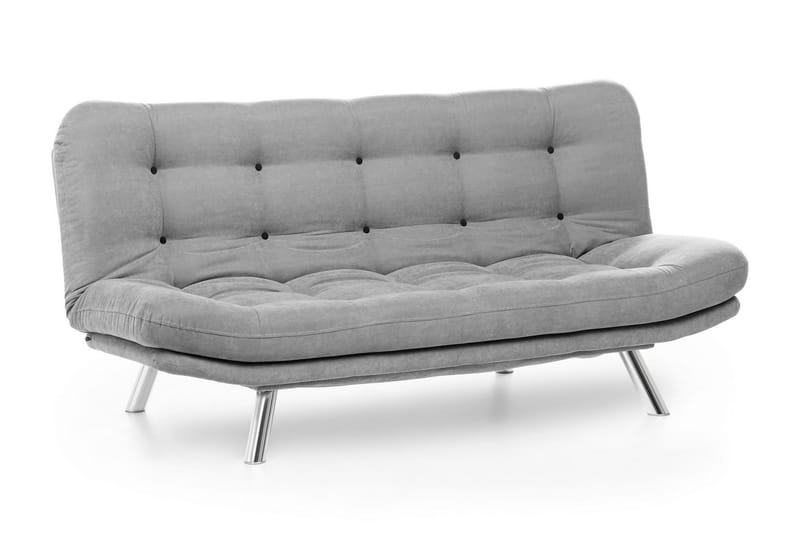 Breana Sovesofa 3-seter - Grå - Møbler - Sofaer - Sovesofaer - 3 seters sovesofa