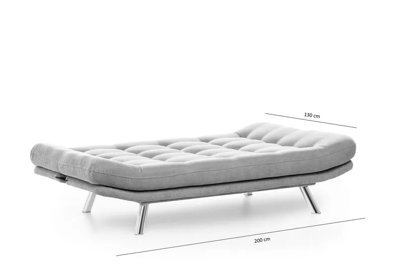 Breana Sovesofa 3-seter - Grå - Møbler - Sofaer - Sovesofaer - 3 seters sovesofa