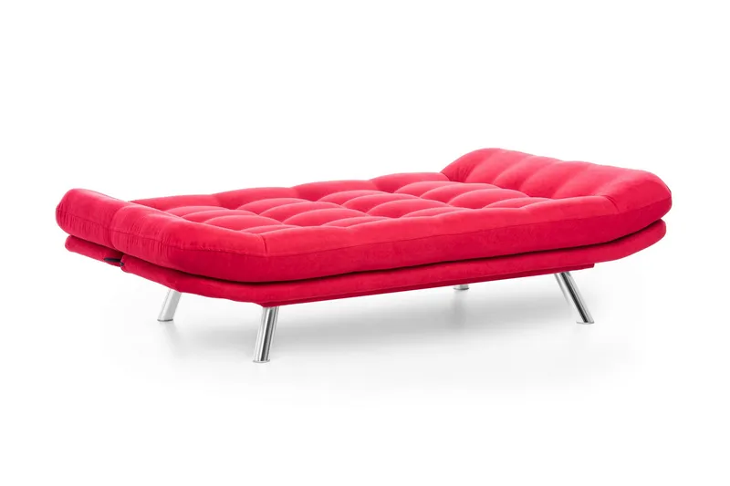 Breana Sovesofa 3-seter - Rød - Møbler - Sofaer - Sovesofaer - 3 seters sovesofa