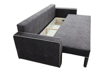 Clarina 3-sits Bäddsoffa NO_BRAND Green - Møbler - Sofaer - Sovesofaer - 3 seters sovesofa
