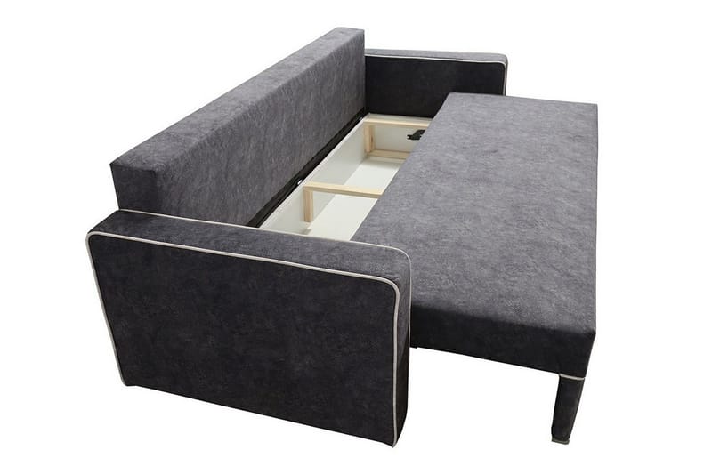 Clarina 3-sits Bäddsoffa NO_BRAND Green - Møbler - Sofaer - Sovesofaer - 3 seters sovesofa