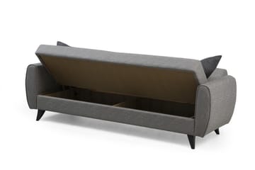 Dalima Sovesofa 3-seter - Lys grå - Møbler - Sofaer - Sovesofaer - 3 seters sovesofa
