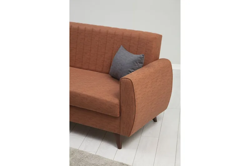 Dalima Sovesofa 3-seter - Rød - Møbler - Sofaer - Sovesofaer - 3 seters sovesofa