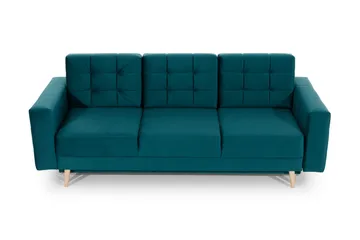 Deadra 3-seter Sovesofa - Grønn - Møbler - Sofaer - Sovesofaer - 3 seters sovesofa