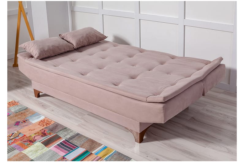 Defiglio 3-seter Sovesofa - Brun - Møbler - Sofaer - Sovesofaer - 3 seters sovesofa
