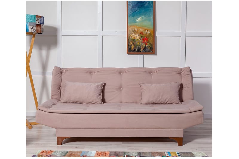 Defiglio 3-seter Sovesofa - Brun - Møbler - Sofaer - Sovesofaer - 3 seters sovesofa