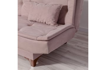Defiglio 3-seter Sovesofa - Brun - Møbler - Sofaer - Sovesofaer - 3 seters sovesofa