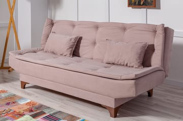 Defiglio 3-seter Sovesofa - Brun - Møbler - Sofaer - Sovesofaer - 3 seters sovesofa
