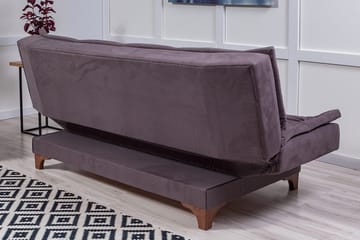 Defiglio 3-seter Sovesofa - Grå - Møbler - Sofaer - Sovesofaer - 3 seters sovesofa