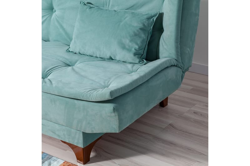 Defiglio 3-seter Sovesofa - Grønn - Møbler - Sofaer - Sovesofaer - 3 seters sovesofa