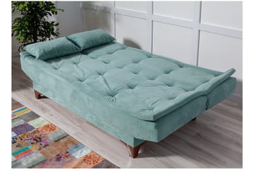 Defiglio 3-seter Sovesofa - Grønn - Møbler - Sofaer - Sovesofaer - 3 seters sovesofa