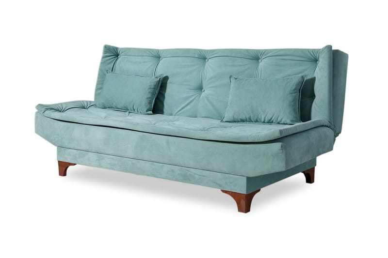 Defiglio 3-seter Sovesofa - Grønn - Møbler - Sofaer - Sovesofaer - 3 seters sovesofa