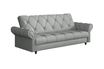 Denegal 3-seters Sovesofa - Lysegrå - Møbler - Sofaer - Sovesofaer - 3 seters sovesofa