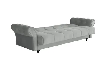 Denegal 3-seters Sovesofa - Mørkebrun - Møbler - Sofaer - Sovesofaer - 3 seters sovesofa