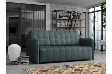 Denegal 3-seters Sovesofa - Mørkegrå - Møbler - Sofaer - Sovesofaer - 3 seters sovesofa