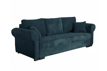 Denegal 3-sits Bäddsoffa Dark blue - Møbler - Sofaer - Sovesofaer - 3 seters sovesofa