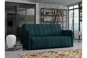 Denegal 3-sits Bäddsoffa Dark green - Møbler - Sofaer - Sovesofaer - 3 seters sovesofa