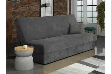 Denegal 3-sits Bäddsoffa Dark grey - Møbler - Sofaer - Sovesofaer - 3 seters sovesofa
