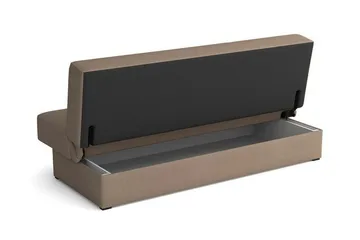 Denegal 3-sits Bäddsoffa Dark yellow - Møbler - Sofaer - Sovesofaer - 3 seters sovesofa