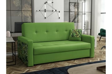 Denegal 3-sits Bäddsoffa Green - Møbler - Sofaer - Sovesofaer - 3 seters sovesofa