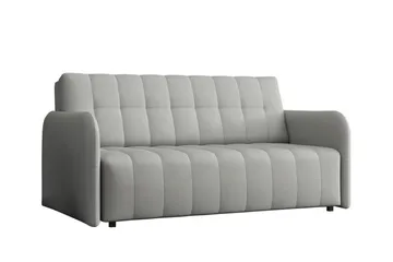 Denegal 3-sits Bäddsoffa Ljusgrå - Møbler - Sofaer - Sovesofaer - 3 seters sovesofa